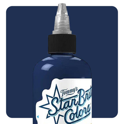 Tommy's StarBrite Tattoo Ink – Midnight Blue – Pick Size - Monster Steel