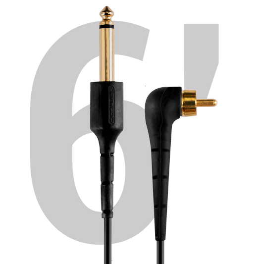 Darklab 90° RCA Air Cord - Monster Steel
