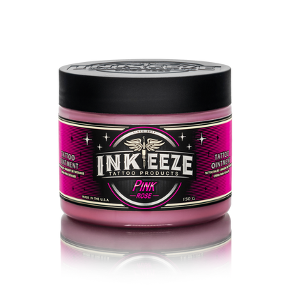 6oz Jar of Pink Glide Tattooing Ointment by INK-EEZE - Monster Steel