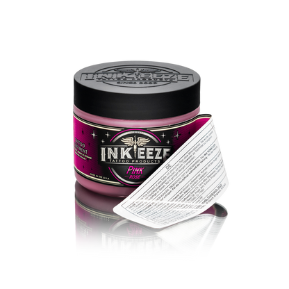 6oz Jar of Pink Glide Tattooing Ointment by INK-EEZE - Monster Steel