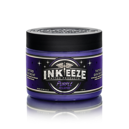 6oz Jar of Purple Glide Tattooing Ointment by INK-EEZE - Monster Steel