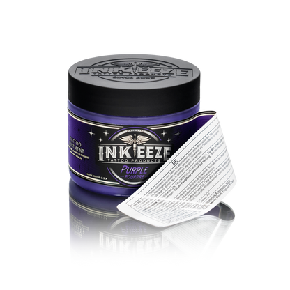 6oz Jar of Purple Glide Tattooing Ointment by INK-EEZE - Monster Steel