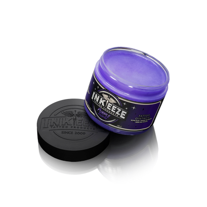 6oz Jar of Purple Glide Tattooing Ointment by INK-EEZE - Monster Steel