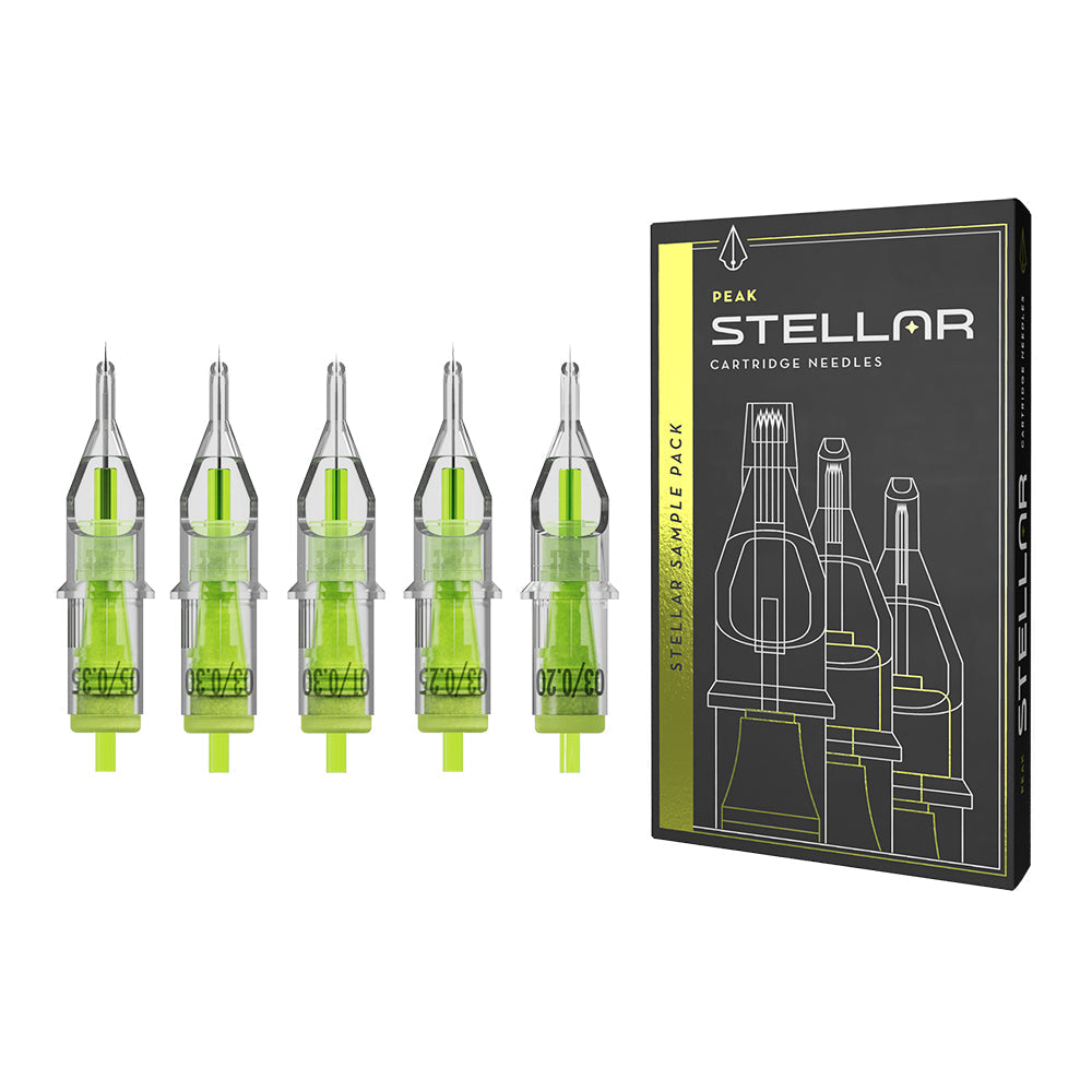 Peak Stellar Needle Cartridges — Sample Pack - Monster Steel