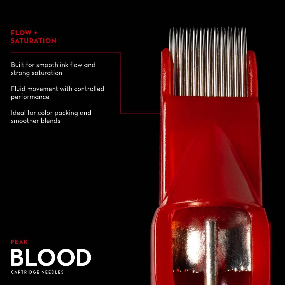 Blood Cartridge Needles - Peak - Box of 20