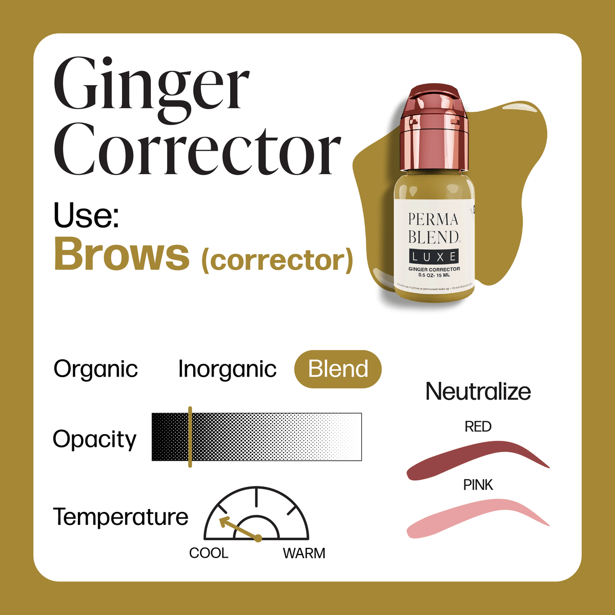 LUXE Ginger Corrector - Perma Blend