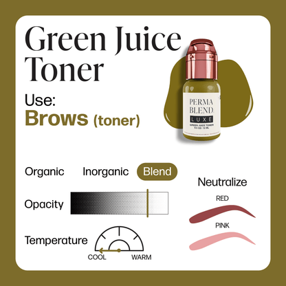 LUXE Green Juice Toner - Perma Blend
