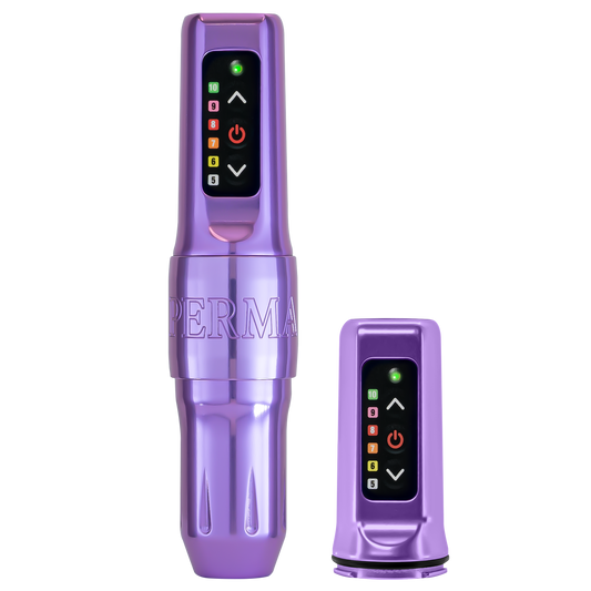 Perma Pen Signature Wireless PMU Machine with 2 Batteries - Monster Steel