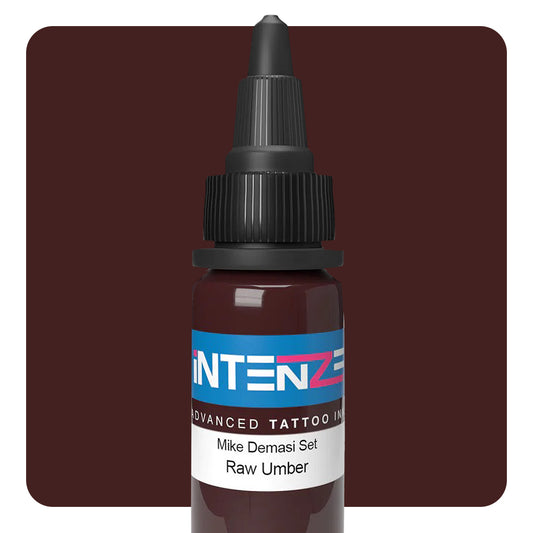 Intenze Tattoo Ink - Raw Umber Demasi Series - Monster Steel