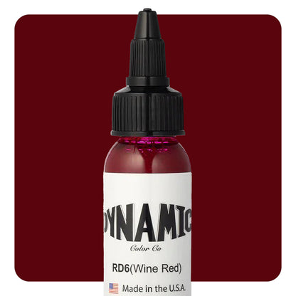 Dynamic Tattoo Ink | Wine Red | 1 oz - Monster Steel