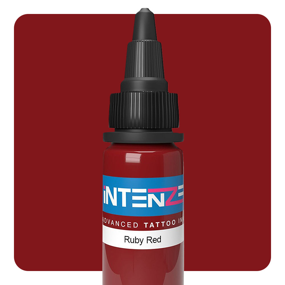 Intenze Tattoo Ink - Ruby Red - Pick Size – Monster Steel