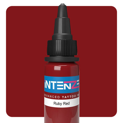 Intenze Tattoo Ink - Ruby Red - Pick Size - Monster Steel