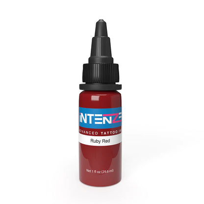 Intenze Tattoo Ink - Ruby Red - Pick Size - Monster Steel