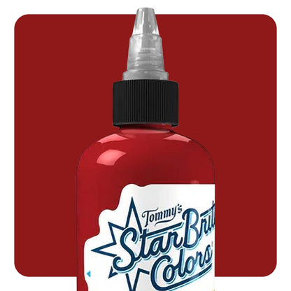 StarBrite Sterilized Tattoo Ink | Scarlet Red - Monster Steel
