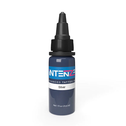 Intenze Tattoo Ink - Silver - Pick Size - Monster Steel