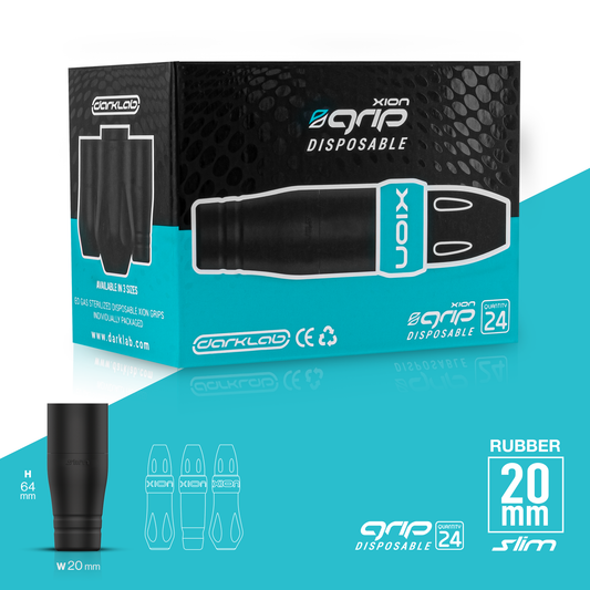 Slim Xion/Xion s Disposable Grip - Box of 24 - Monster Steel