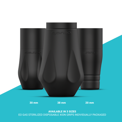 Slim Xion/Xion s Disposable Grip - Box of 24 - Monster Steel