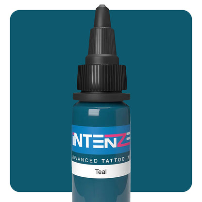 Intenze Tattoo Ink - Teal - Pick Size - Monster Steel