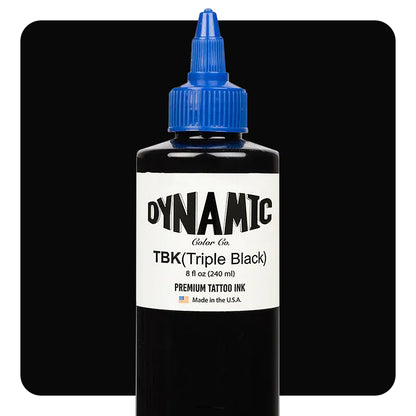 Dynamic Tattoo Ink | Triple Black | 8 oz - Monster Steel