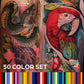 50 color Set — World Famous — 1oz