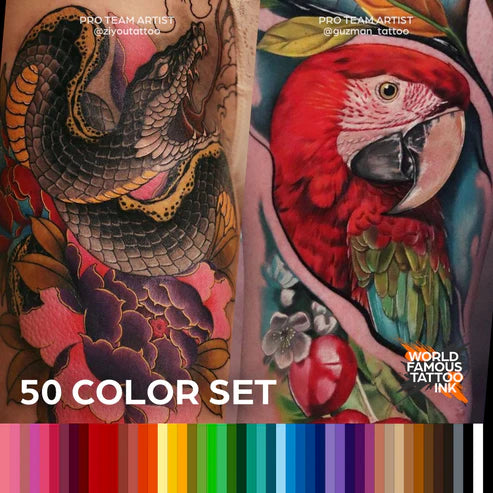 50 color Set — World Famous — 1oz