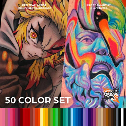 50 color Set — World Famous — 1oz