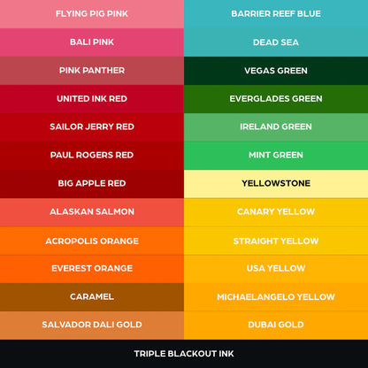 50 color Set — World Famous — 1oz - Monster Steel