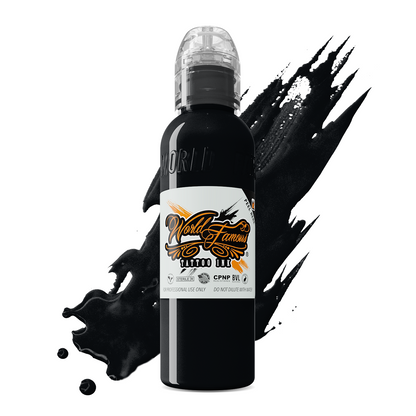 Blackout — World Famous Tattoo Ink — Pick Size - Monster Steel
