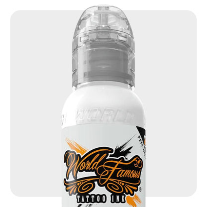 White House — World Famous Tattoo Ink — Pick Size - Monster Steel