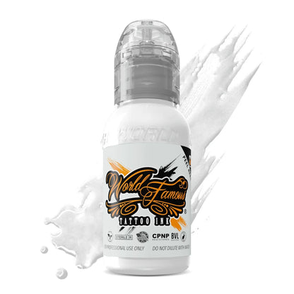 White House — World Famous Tattoo Ink — Pick Size - Monster Steel