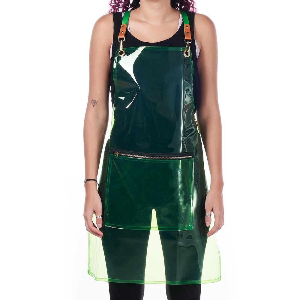 Saferly Vinyl Apron — Pick Color - Painful Pleasures