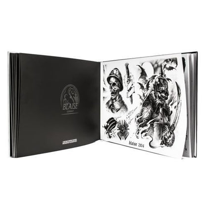 Tattoo Flash Black & White - Tattoo Point SP - Monster Steel