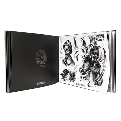 Tattoo Flash Black & White - Tattoo Point SP - Monster Steel