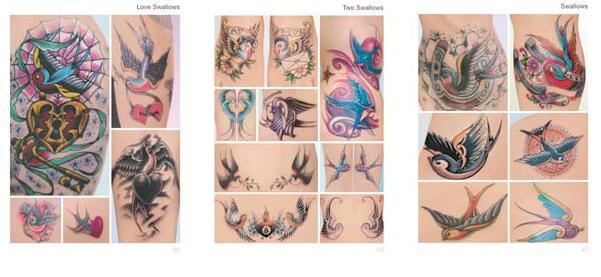 Tattoo Photos Book #3 — Butterflies and Sparrow — Softcover Book