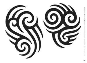 Professional Series # 6 Tattoo Book of Deltoid Tribals - Monster Steel