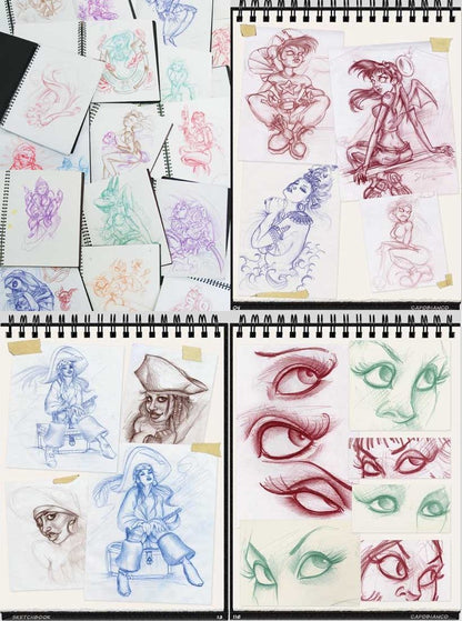 Joe Capobianco Sketchbook - Monster Steel