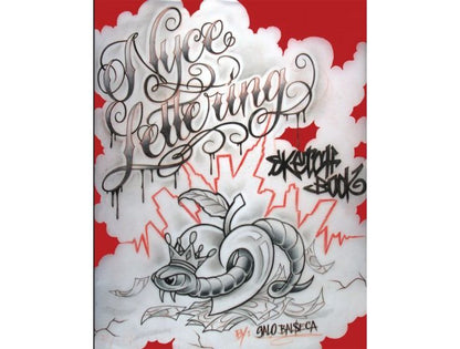Nyce Lettering Sketchbook by Galo Balseca - Monster Steel