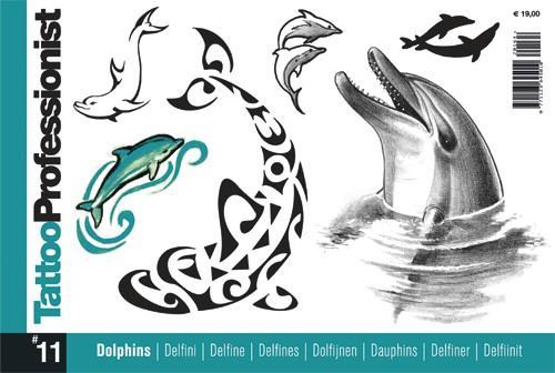 Tattoo Professionist Book # 11 - All About Dolphins