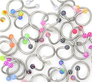 16g Mixed Acrylic Twisters - Price Per 10 - Monster Steel