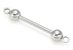 Stainless Steel Replacement Ball with Hoop- 5mm- Straight