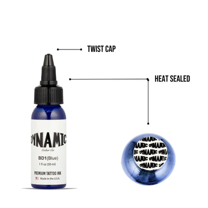 Dynamic Ink Tattoo Blue 1 oz - 4