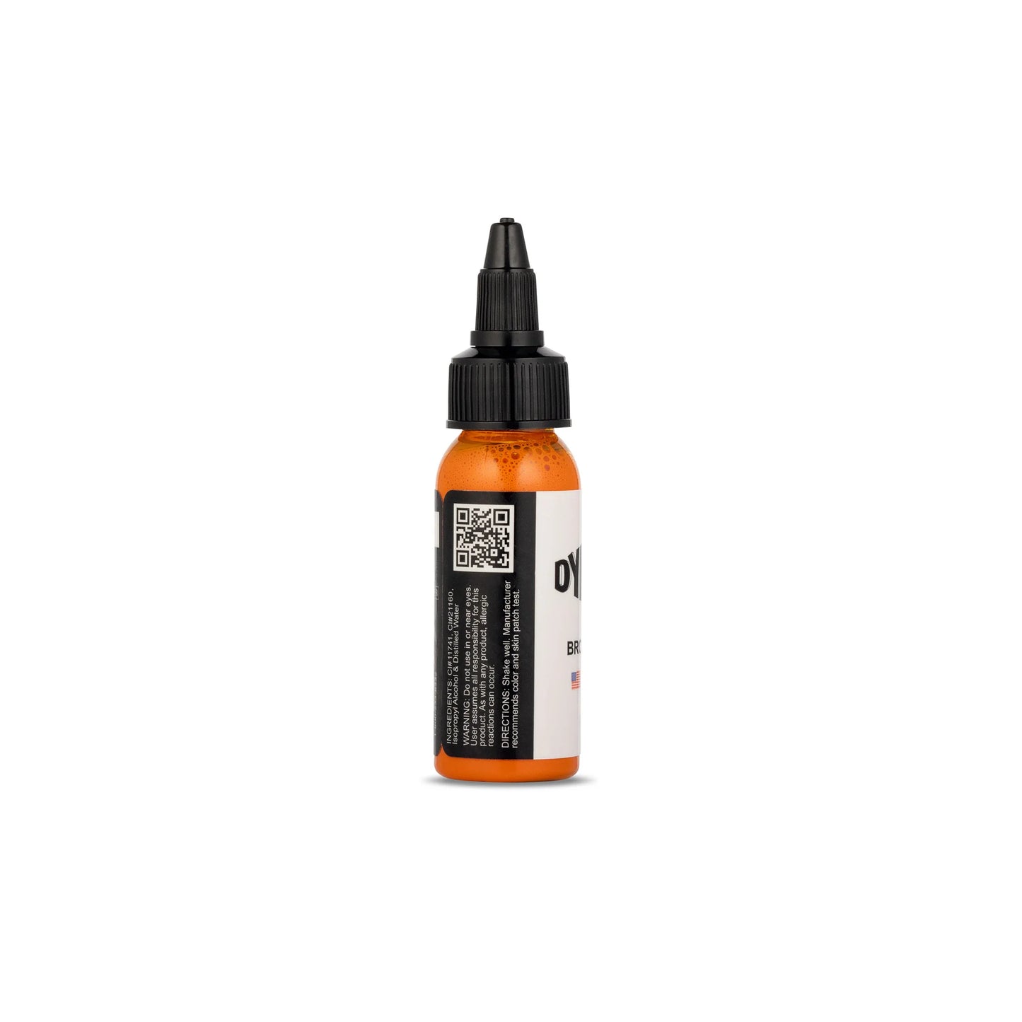 Dynamic Tattoo Ink Bright Orange 1 oz - 3