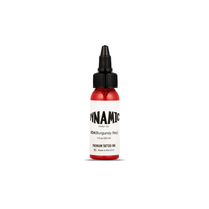 Dynamic Tattoo Ink Burgundy Red 1 oz - 1