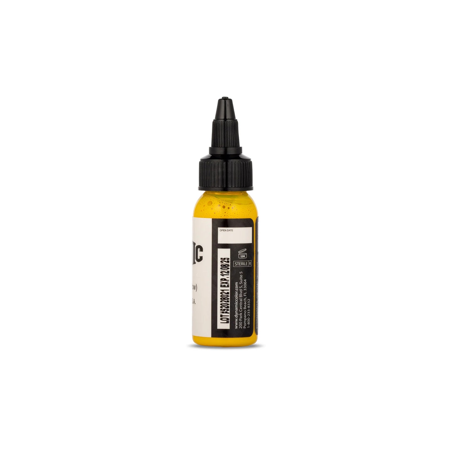 Dynamic Tattoo Ink  Canary Yellow 1 oz - 2