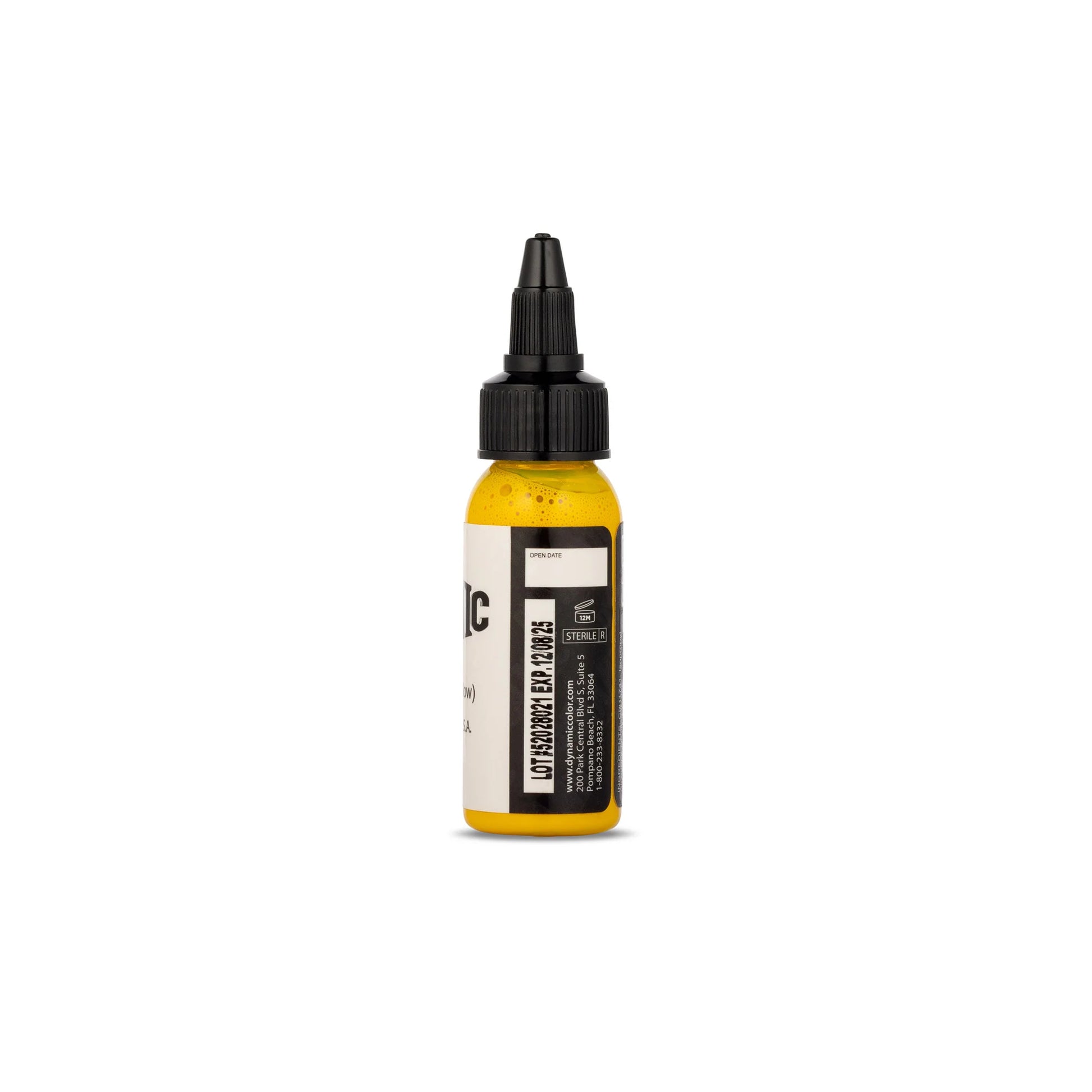 Dynamic Tattoo Ink  Canary Yellow 1 oz - 2