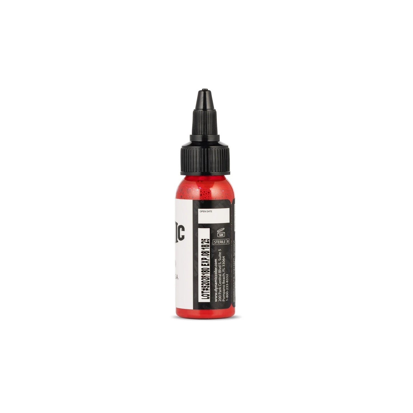 Dynamic Tattoo Ink Fire red 1 oz - 2