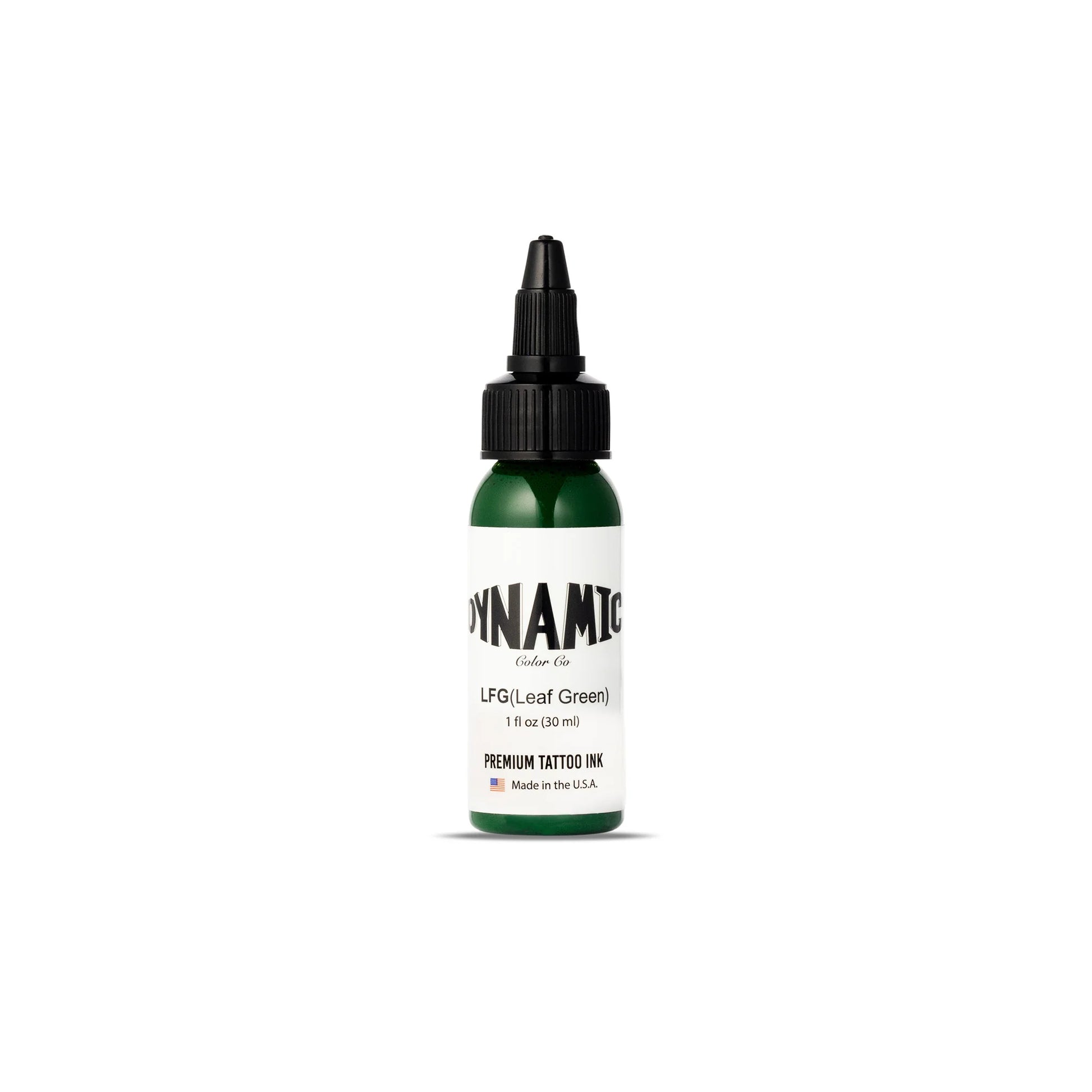 Dynamic Tattoo Ink Leaf Green 1 oz - 1