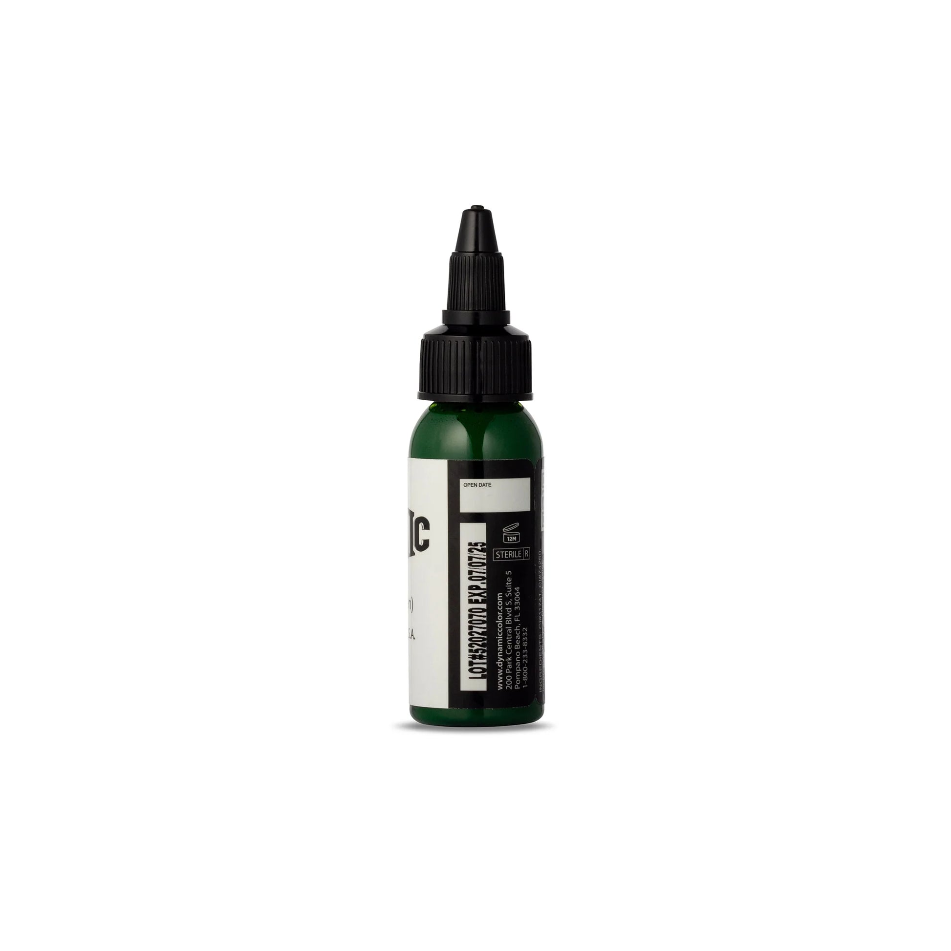 Dynamic Tattoo Ink Leaf Green 1 oz - 3