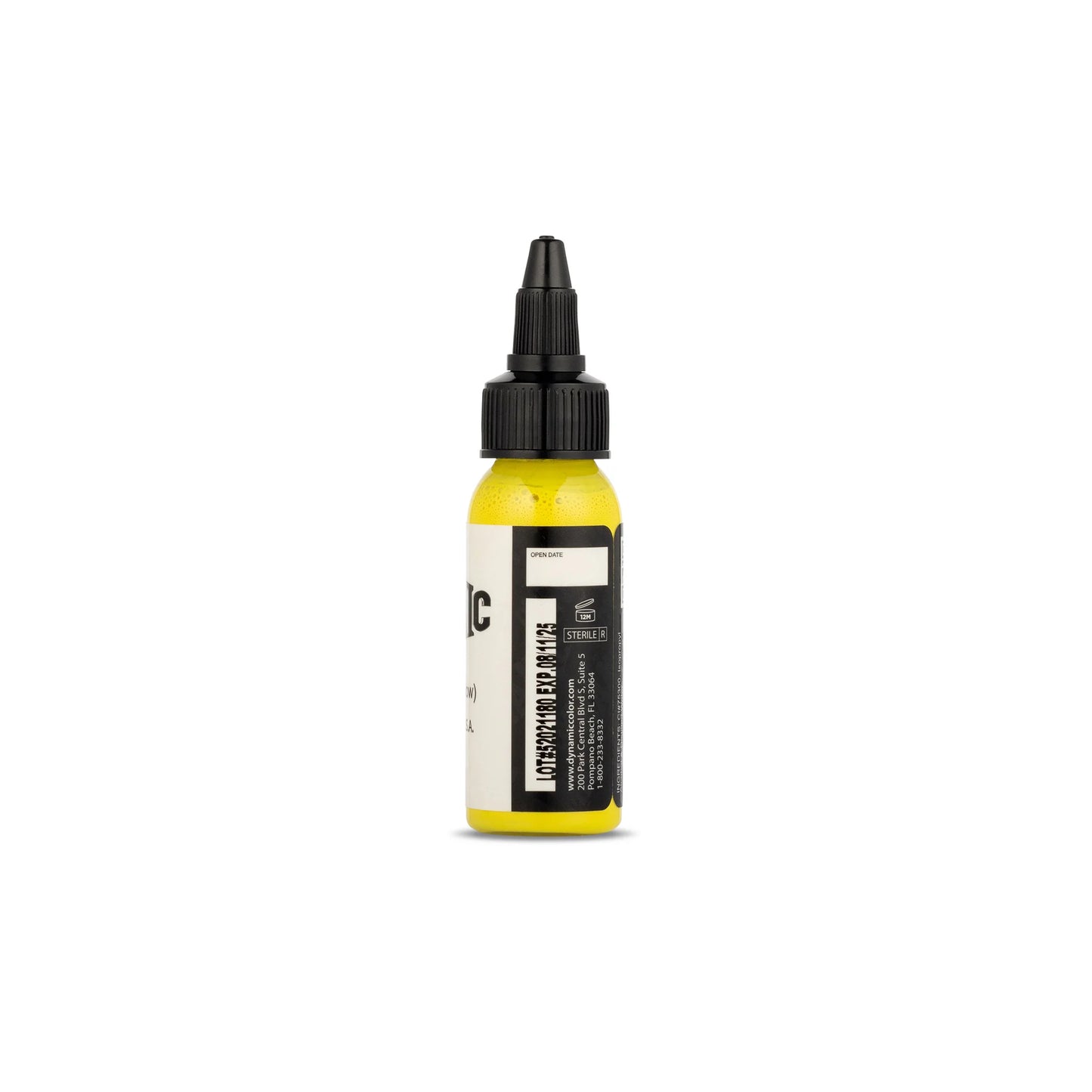 Dynamic Tattoo Ink Lemon Yellow 1 oz - 2