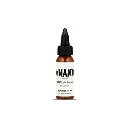 Dynamic Tattoo Ink Light Brown 1 oz - 1
